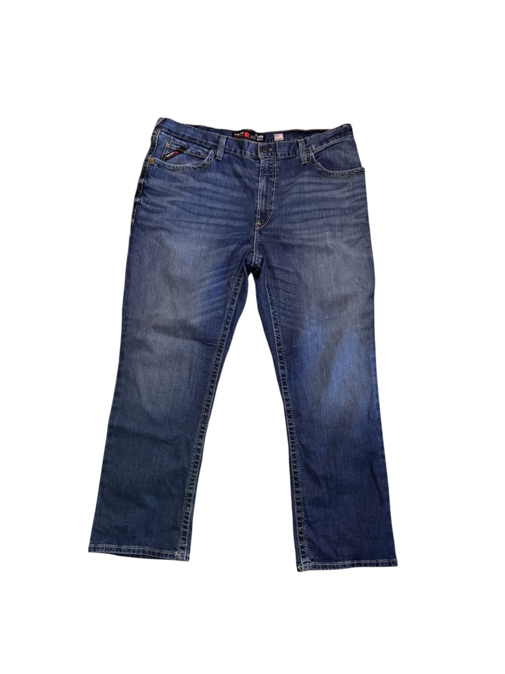 Ariat Men's Flame Resistant Cat 2 M4 Boot Cut Work Jeans Size 42x32